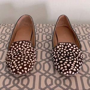 J. Crew giraffe print loafer size 8.5